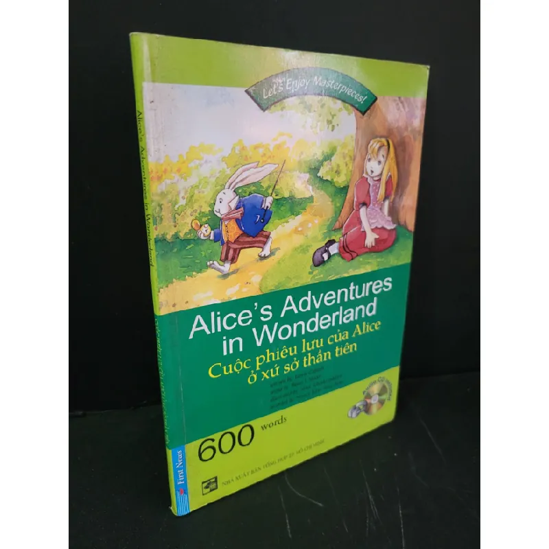 [Sách Cũ SCGR] Alice's Adventures in Wonderland Cuộc phiêu lưu của Alice ở xứ sở thần tiên mới 80% bẩn bìa, ố nhẹ, tróc gáy nhẹ 2014 HCM3004 HỌC NGOẠI NGỮ 686174