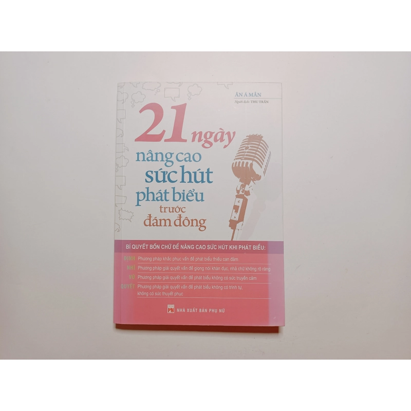 
21 Ngày Nâng Cao Sức Hút Phát Biểu Trước Đám Đông

 384029