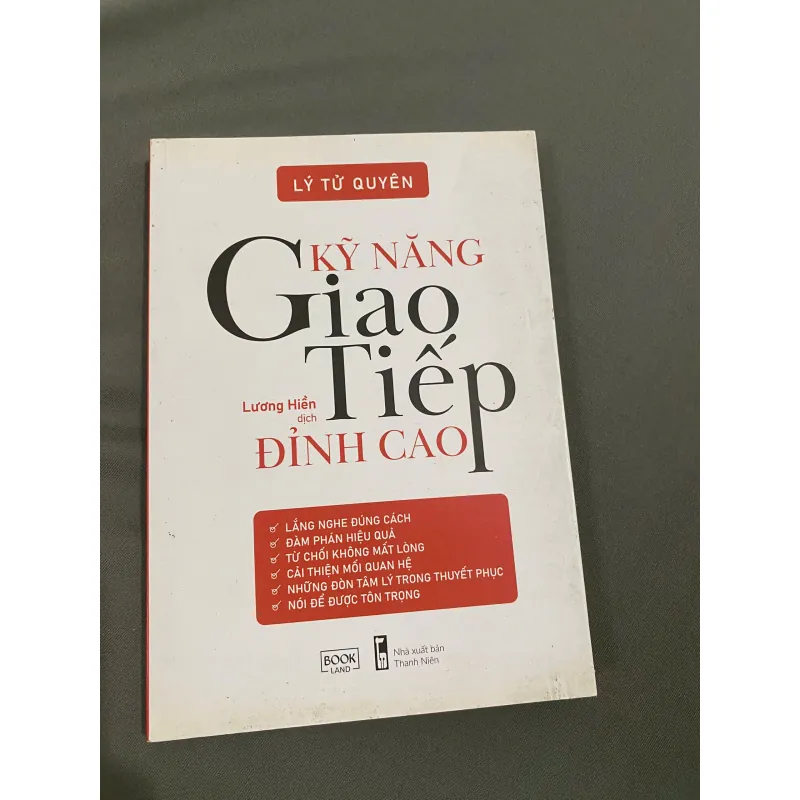 Kỹ năng giao tiếp đỉnh cao - Lý Tử Quyên 1008125