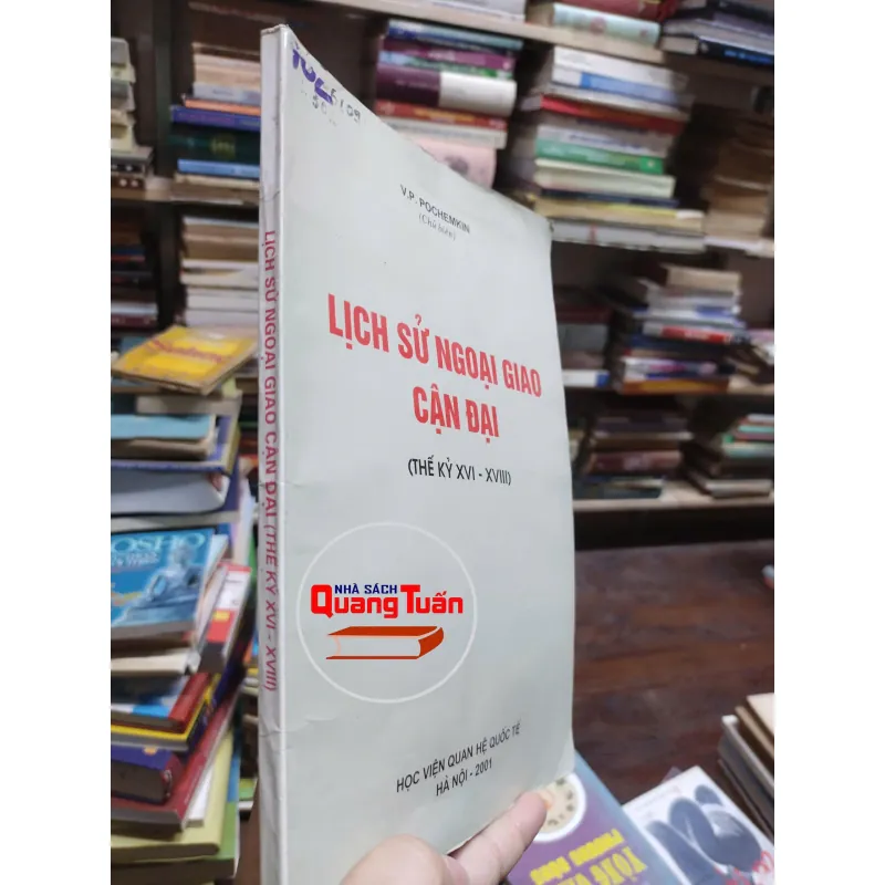 sách: Lịch sử ngoại giao Cận đại -  V.P.Pochemkin (chủ biên) (A1) 566397