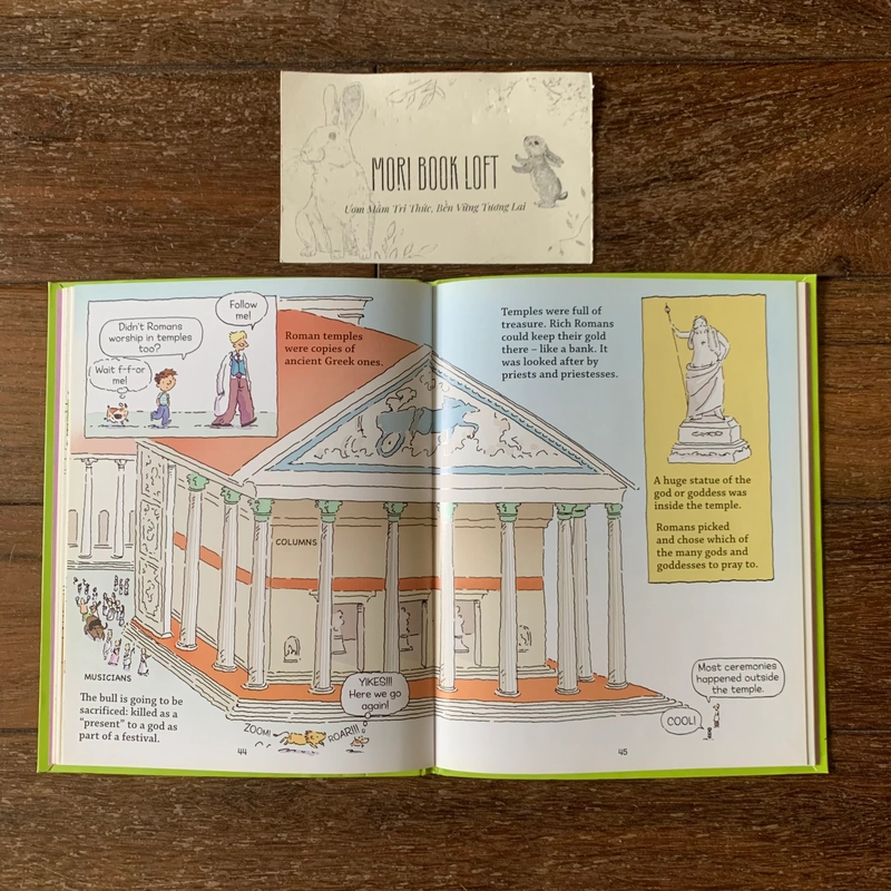 Sách ngoại văn Romans (Henry's House), Used, History Picture Book 418262