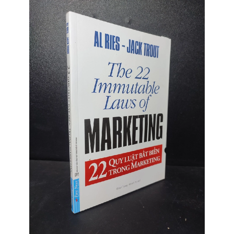 [59K/kg] 22 Quy Luật Bất Biến Trong Marketing Al Ries, Jack Trout 2021 mới 80% ố, lỗi trang, rách bìa HCM2301 kinh doanh 441329