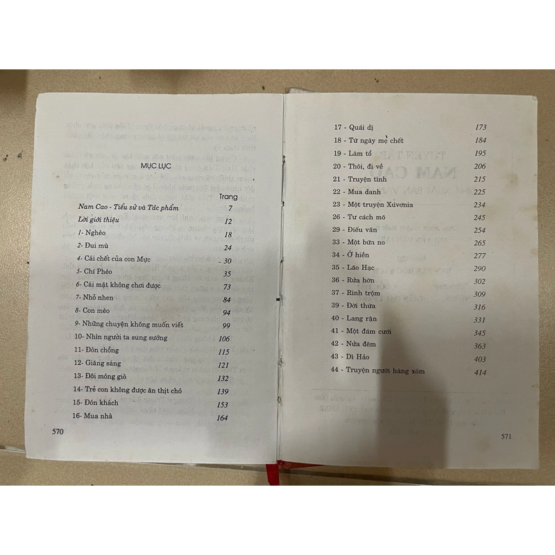 Tuyển tập Nam Cao bộ 2 tập (c) 472576