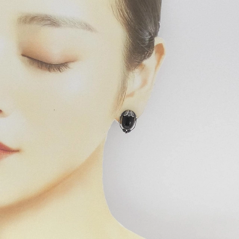 Khuyên tai Onyx George Jensen - Hàng hiệu Chính hãng 845326