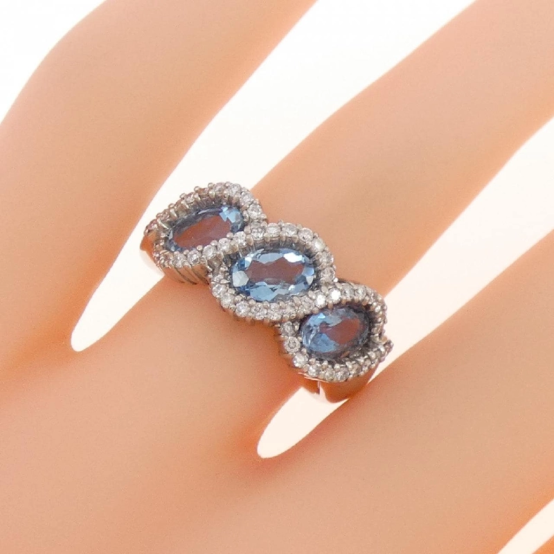 Nhẫn Aquamarine PT900 1.20CT 665841