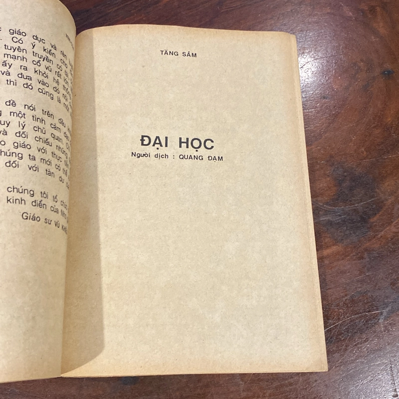 ĐẠI HỌC TRUNG DUNG NHO GIÁO, XUẤT BẢN 1991 473469