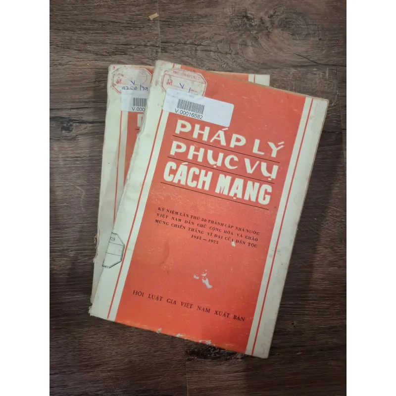 PHÁP LÝ PHỤC VỤ CÁCH MẠNG - Hội Luật gia Việt Nam xuất bản - Chính trị/Pháp luật 727901