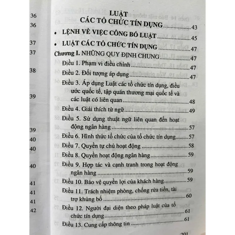 LUẬT NGÂN HÀNG VÀ CÁC TỔ CHỨC TÍN DỤNG 971761