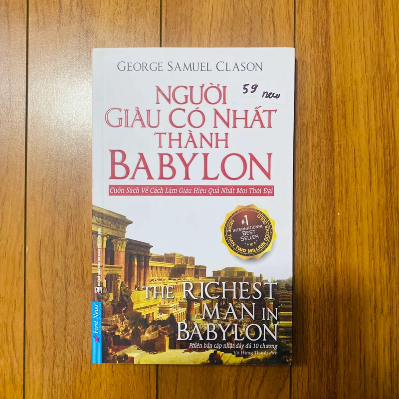 Sách Người Giàu Có Nhất Thành Babylon-Tác giả: GEORGE SAMUEL CLASON#HATRA 304475