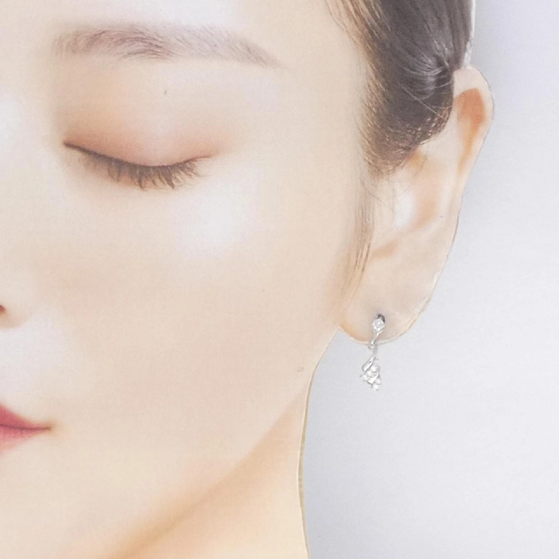 PT900 Bông tai kim cương 0.30CT - Hàng hiệu Authentic 864403