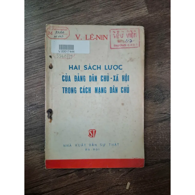 Hai Sách lược của Đảng Dân chủ-Xã hội trong Cách mạng Dân chủ - V. Lê-nin 718363
