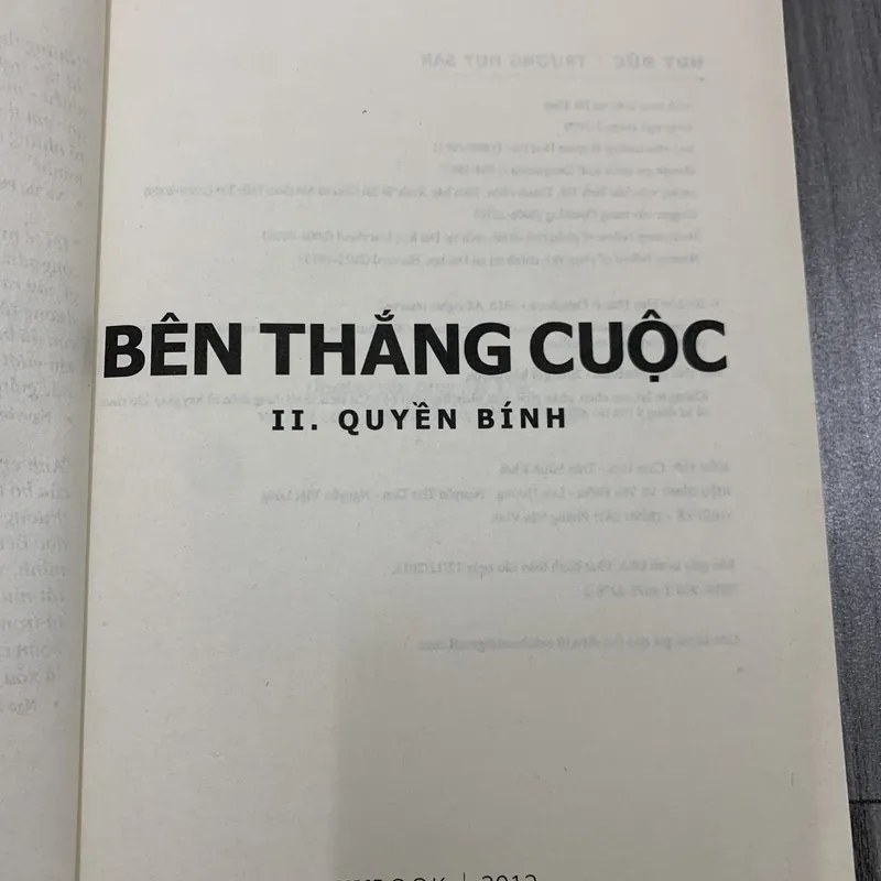 Bên thắng cuộc - huy đức. 5a1 689181