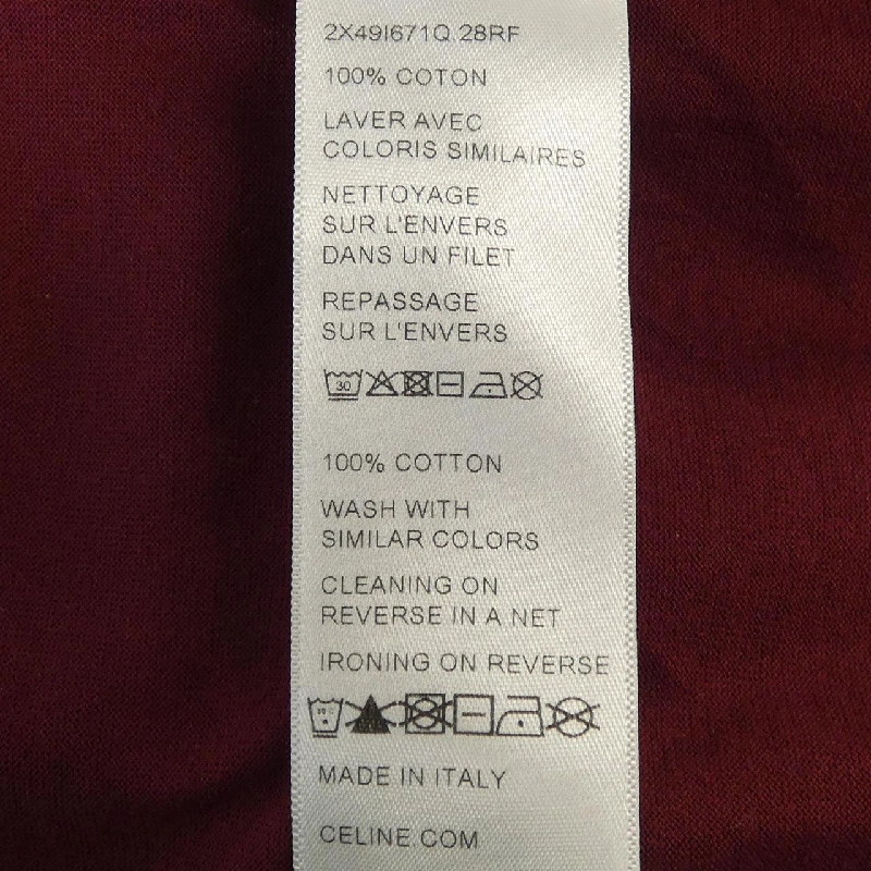 セリーヌ CELINE 2X49I671Q T-shirt - Hàng hiệu Authentic 888920