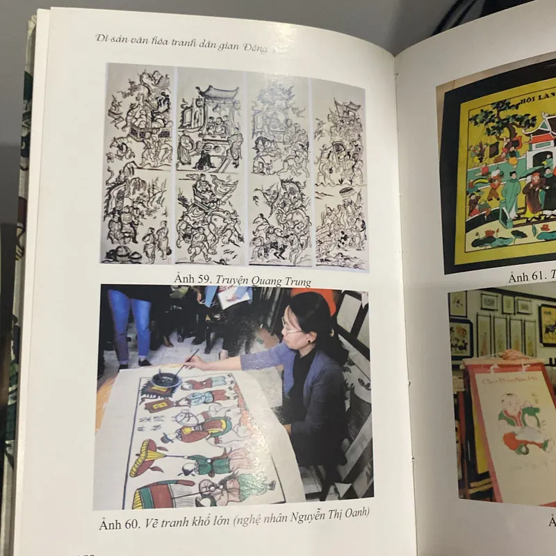 DI SẢN VĂN HÓA TRANH DÂN GIAN ĐÔNG HỒ, bản bìa cứng 564486