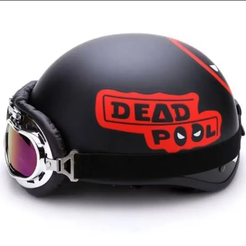 Mũ bảo hiểm nửa đầu deadpool 574002