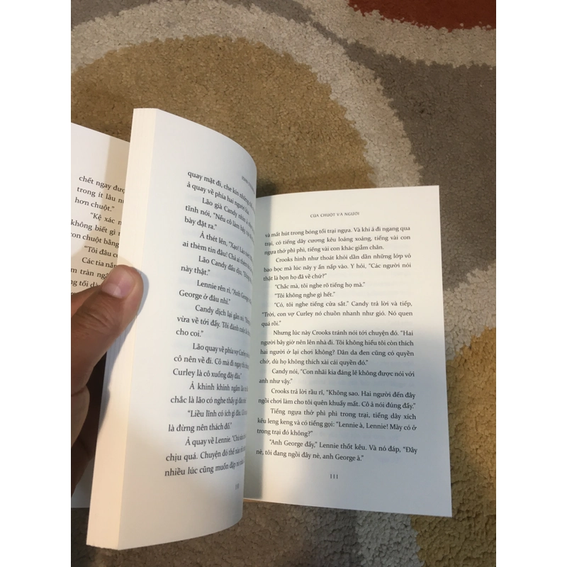 Của Chuột và Người - John Steinbeck (bìa cứng) 139209