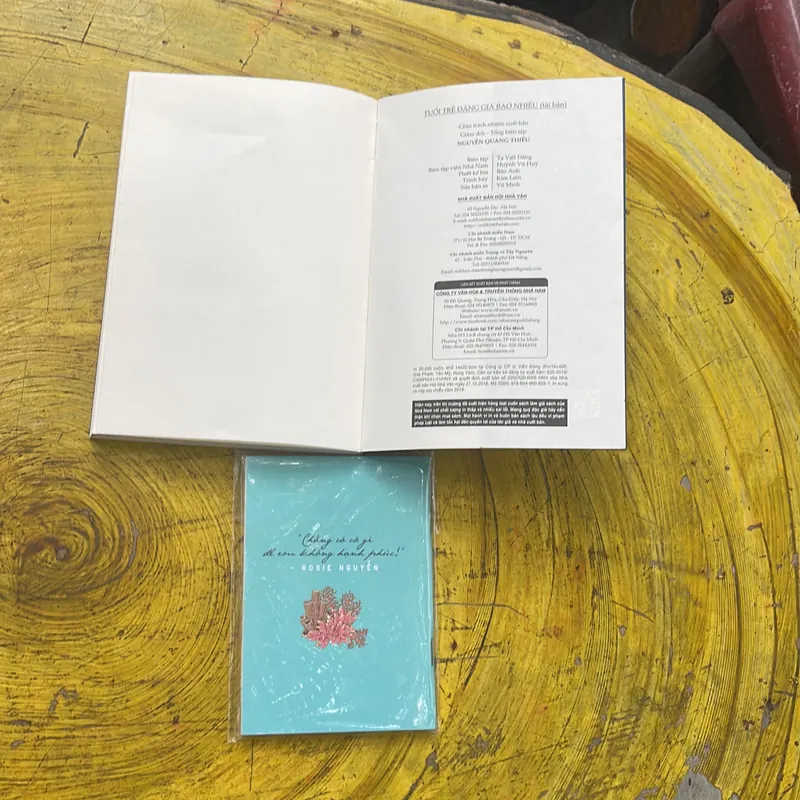 TUỔI TRẺ ĐÁNG GIÁ BAO NHIÊU- ROSIE NGUYỄN KÈM NOTEBOOOK 704313