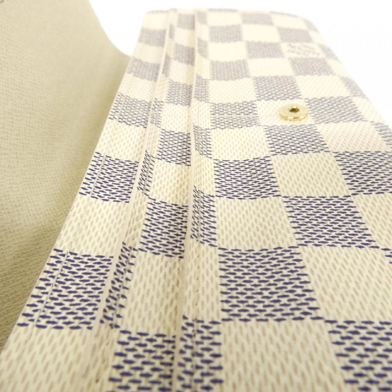 Ví Louis Vuitton Damier Azur Portefeuille Sarah N63208 - Hàng hiệu Authentic 806755