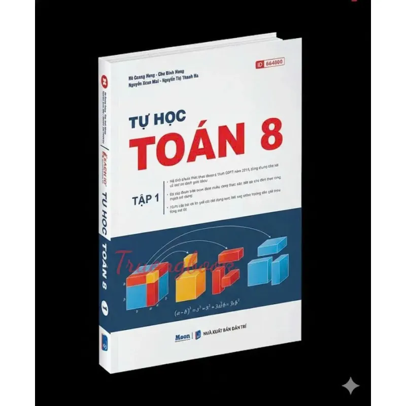 Sách 2026 - Tự học Toán 8 Tập 1+2 792795