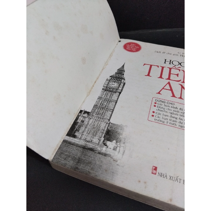 Học viết tiếng Anh mới 70% ố bẩn 2007 HCM2811 C. Paul Verghese HỌC NGOẠI NGỮ 917577