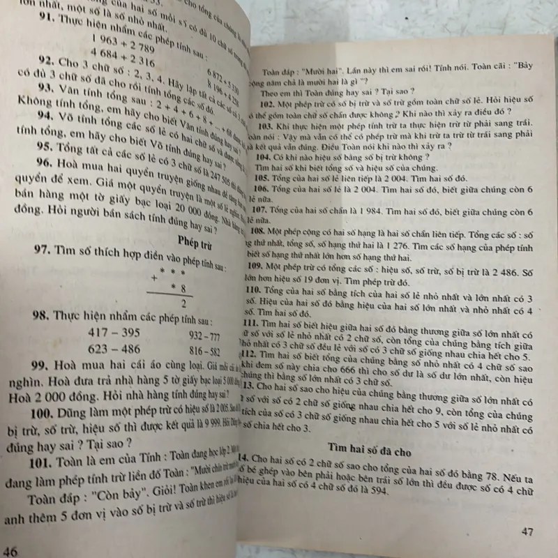 Toán nâng cao lớp 4 (2 cuốn) 1034135