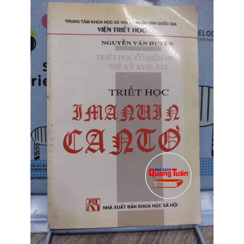 Sách: Triết học Imanuin Cantơ - TG: Nguyễn Văn Huyên (A3) 723166