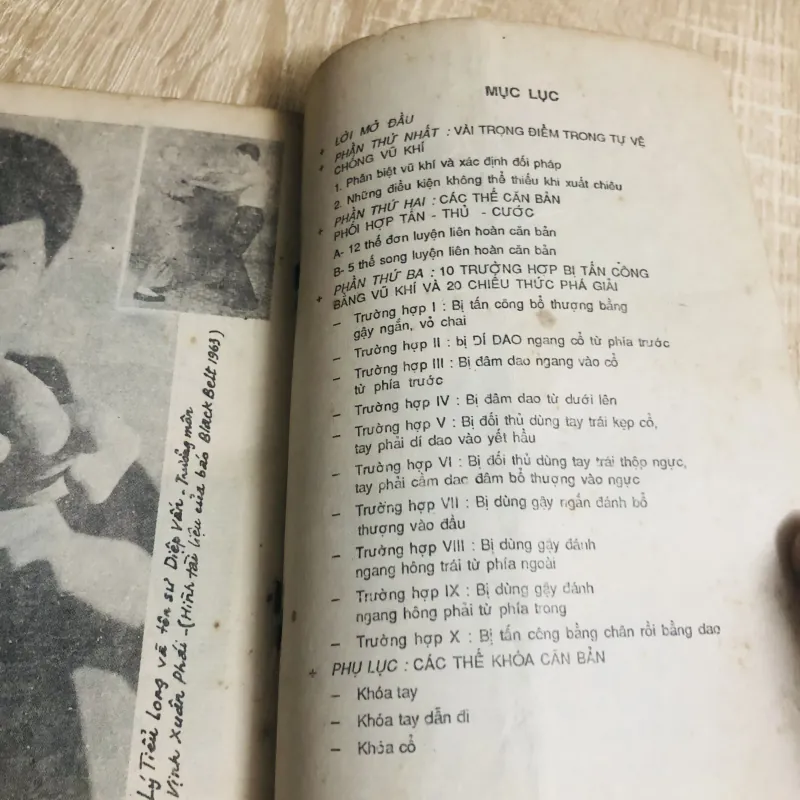 TÌM HIỂU VÕ THUẬT CÁC THẾ TỰ VỆ CHỐNG VŨ KHÍ  1010718