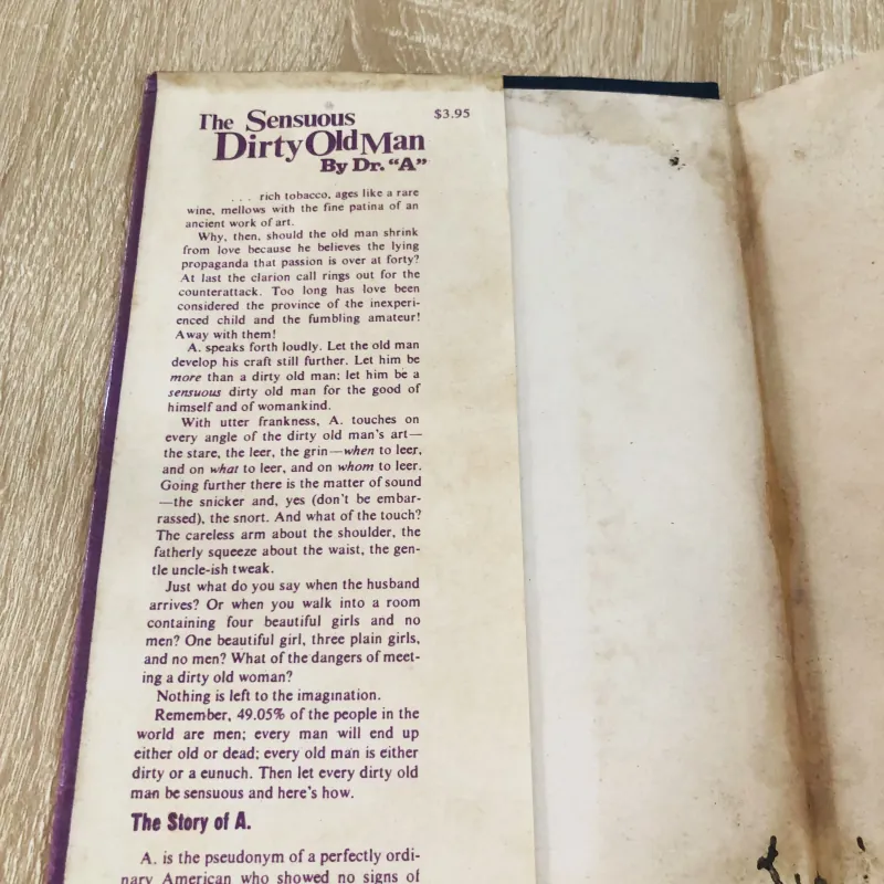 The Sensuous Dirty Old Man – Dr. “A” 973773