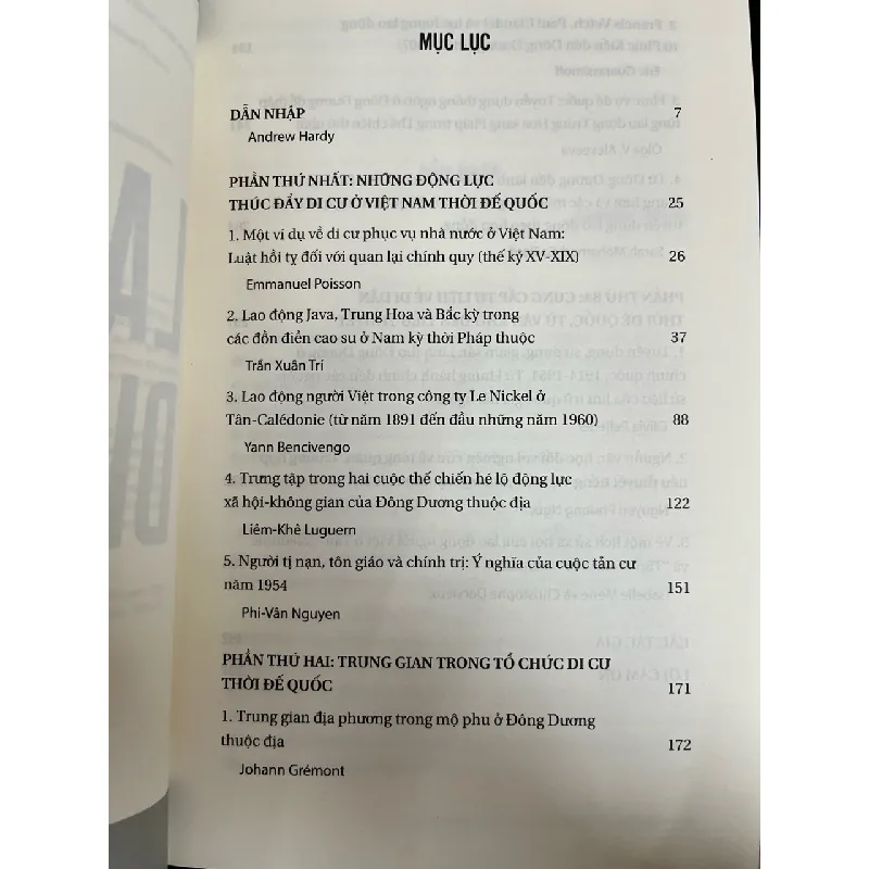 Lao động di cư trong lịch sử Việt Nam thời Pháp thuộc - nhiều tác giả 697520