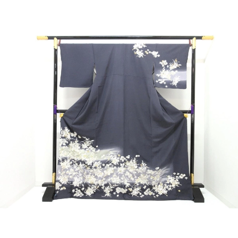 Áo kimono thăm viếng thêu họa tiết - Hàng hiệu Authentic 883214