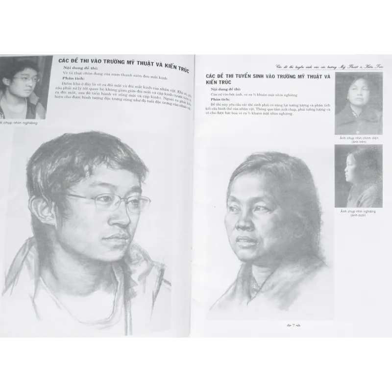 Các đề thi tuyển sinh vào các trường Mỹ thuật & Kiến trúc 660849