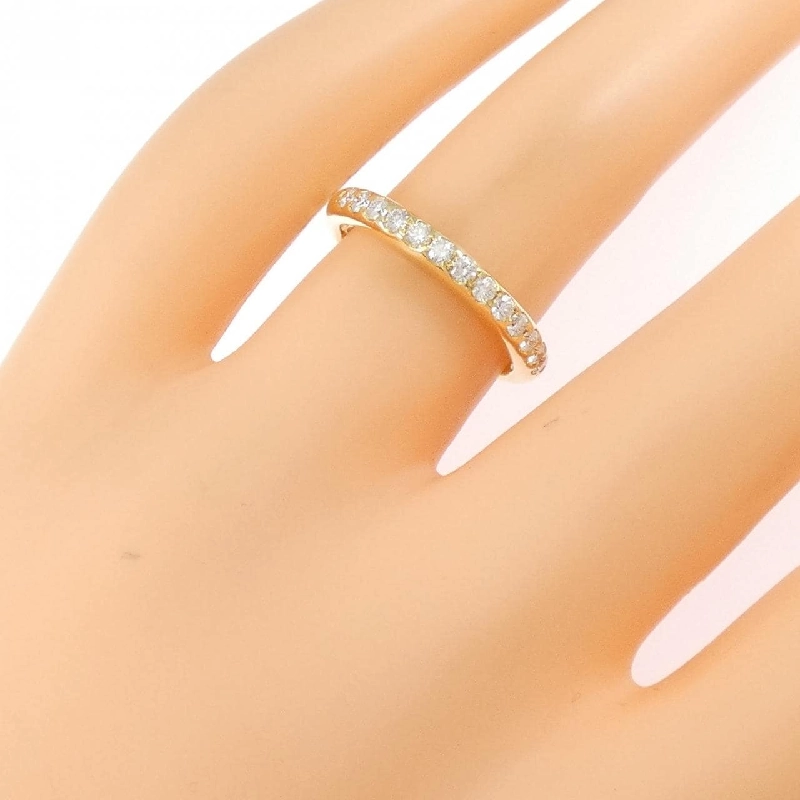 Nhẫn kim cương K18YG Half Eternity 0.27CT - Hàng hiệu Authentic 851323
