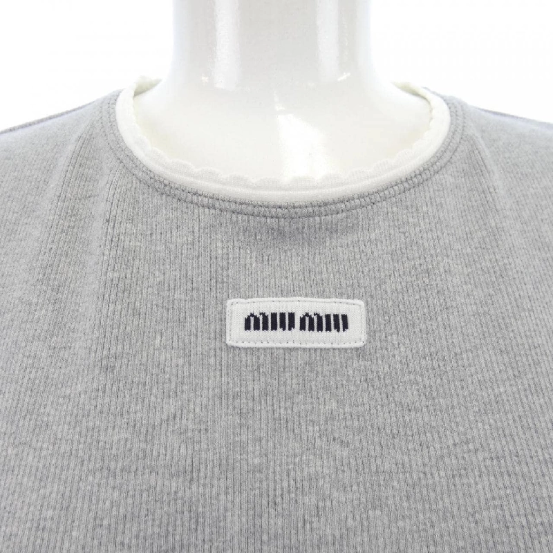 Miu Miu MIU MIU Đầm mini cotton MJA846 S232 12HM - Hàng hiệu chính hãng 647796