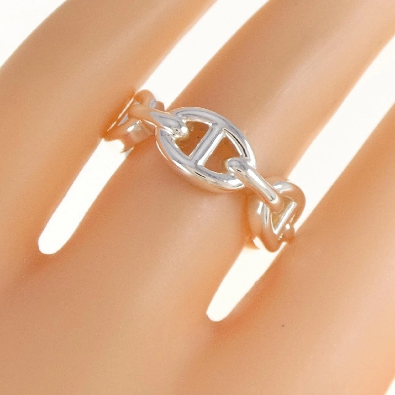 Nhẫn Hàng hiệu Authentic Hermès Chaine d'Ancre 838615