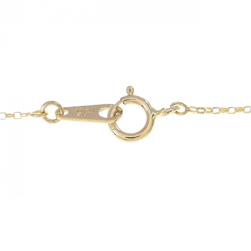 K18YG Hoa Kim Cương Dây Chuyền 0.10CT - Hàng hiệu Chính hãng 856456