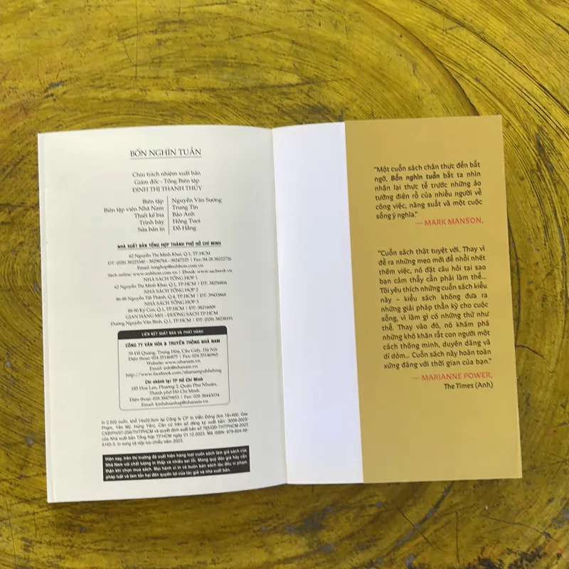 BỐN NGHÌN TUẦN - oliver burkeman 1002477