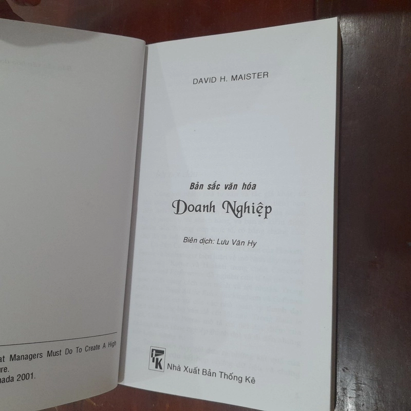 David H. Maister - BẢN SẮC VĂN HÓA DOANH NGHIỆP 550040