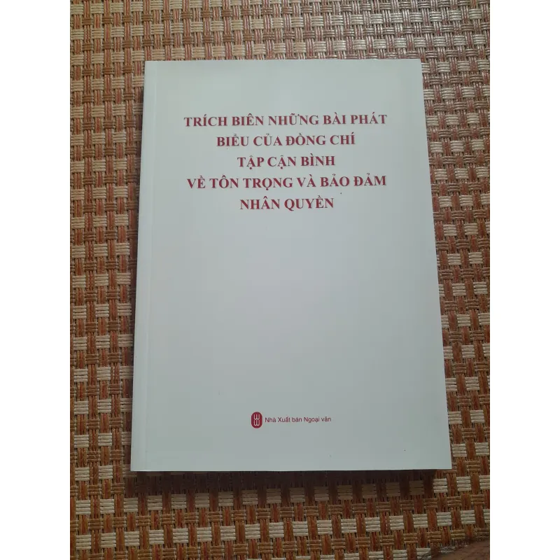 NHỮNG BÀI PHÁT BIỂU CỦA TẬP CẬN BÌNH... 752501