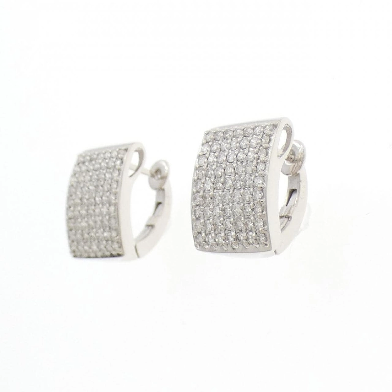 K18WG Bông tai kim cương Pavé 1.00CT - Hàng hiệu Chính hãng 865901