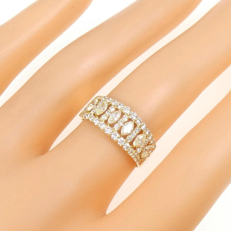 Nhẫn kim cương K18YG 1.00CT 670730