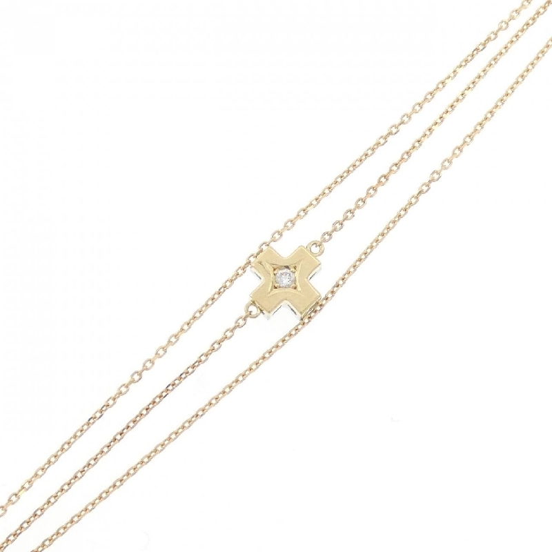 Bông tay kim cương chéo K18YG/K18WG 0.13CT - Hàng hiệu Chính hãng 874803