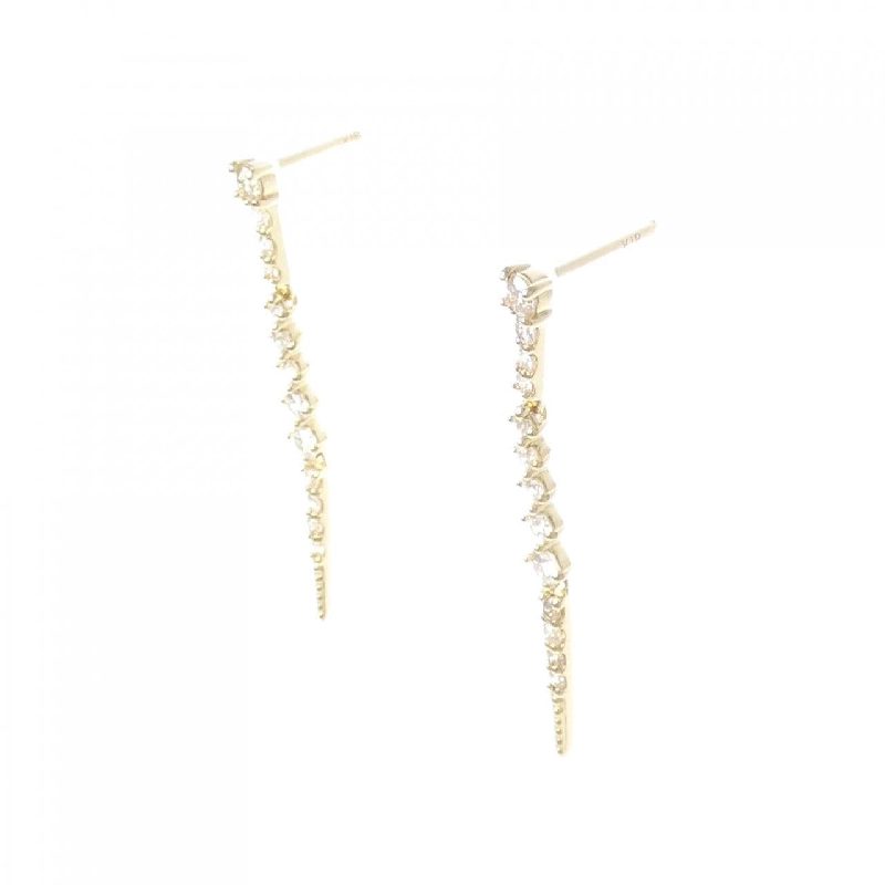 K18YG Bông tai kim cương 0.50CT - Hàng hiệu Chính hãng 867948