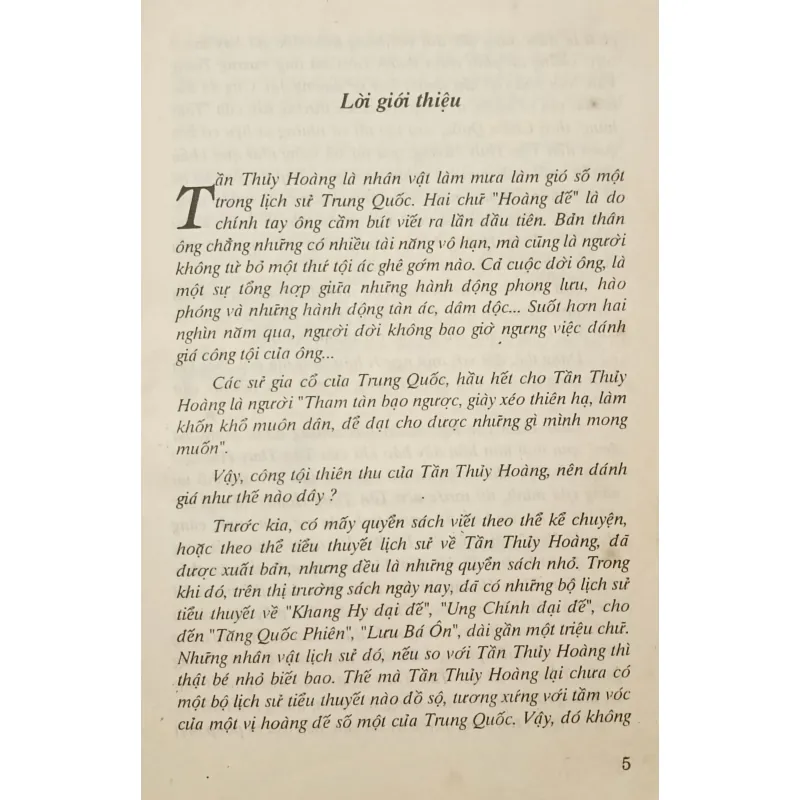 Tần Thủy Hoàng trọn bộ (Vương Trung Văn) 999989