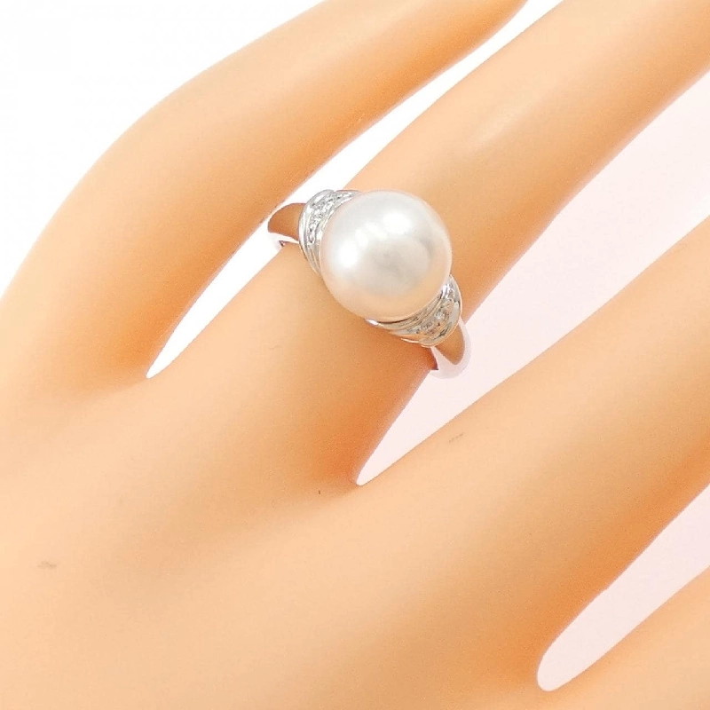 Nhẫn ngọc trai Akoya PT900 9.4mm - Hàng hiệu Authentic 853833