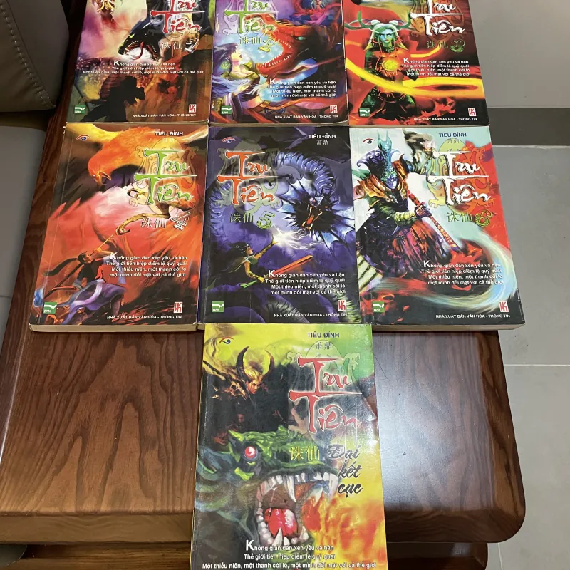 Tru tiên - Tiêu Đỉnh, bộ 7 tập xuất bản 2007 1020775