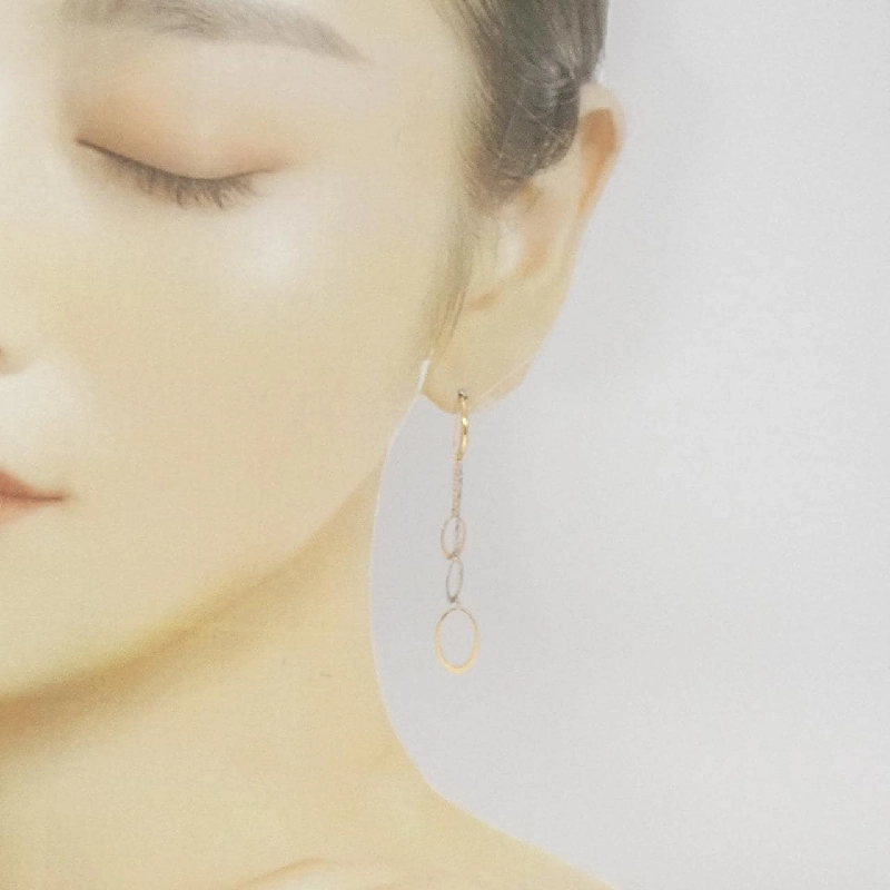 K18YG/PT/K18PG Bông tai - Hàng hiệu Chính hãng 870689