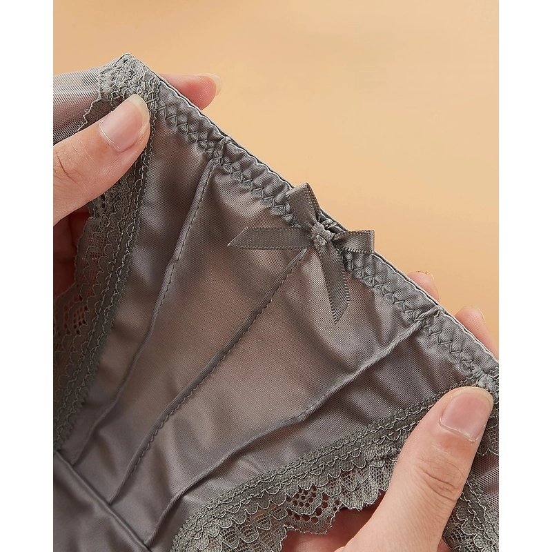Quần lót ren lưới mỏng mịn thoáng mát free size 50 - 60kg 469784