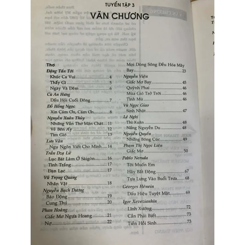 Tạp Chí Văn Chương - Về Thơ 927473