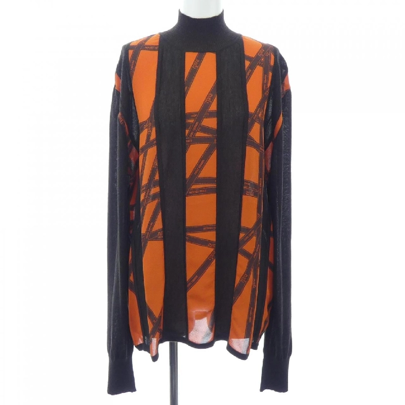 HERMES Bolduc Twill Reine. Áo len - Hàng hiệu Chính hãng 775111