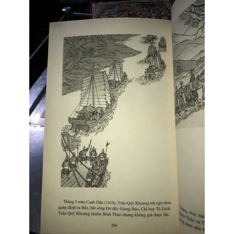 Lịch sử Việt Nam bằng tranh tập 6 Thời nhà Hồ - Trần Bạch Đằng 778459